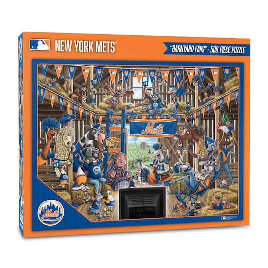 MLB Barnyard Fans 500 Piece Puzzle By Youthefan in New York Mets | 18" x 24" | Michaels®